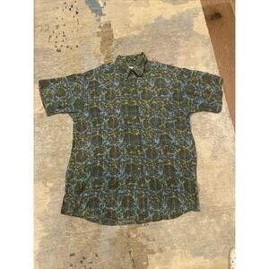 Walter Pye's Men's Floral Shirt RETRO Sz Medium Vintage 70’s Look Button Down